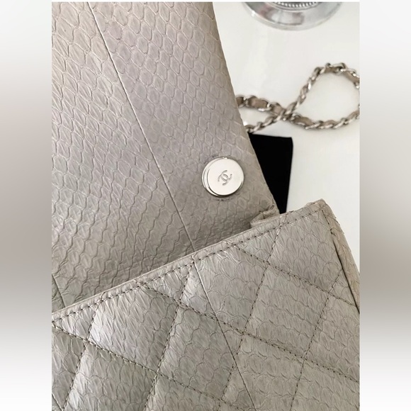 Chanel Python Flap bag - Picture 8 of 9